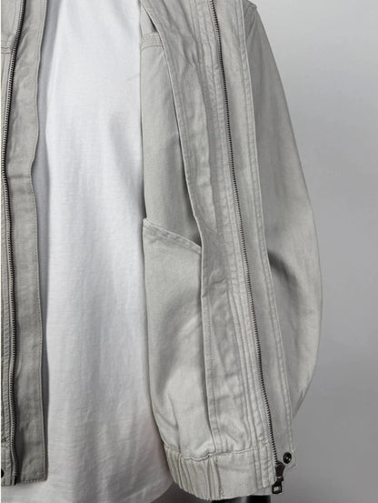 Chaqueta de Algodón Lavado Estilo Americano Leonardo