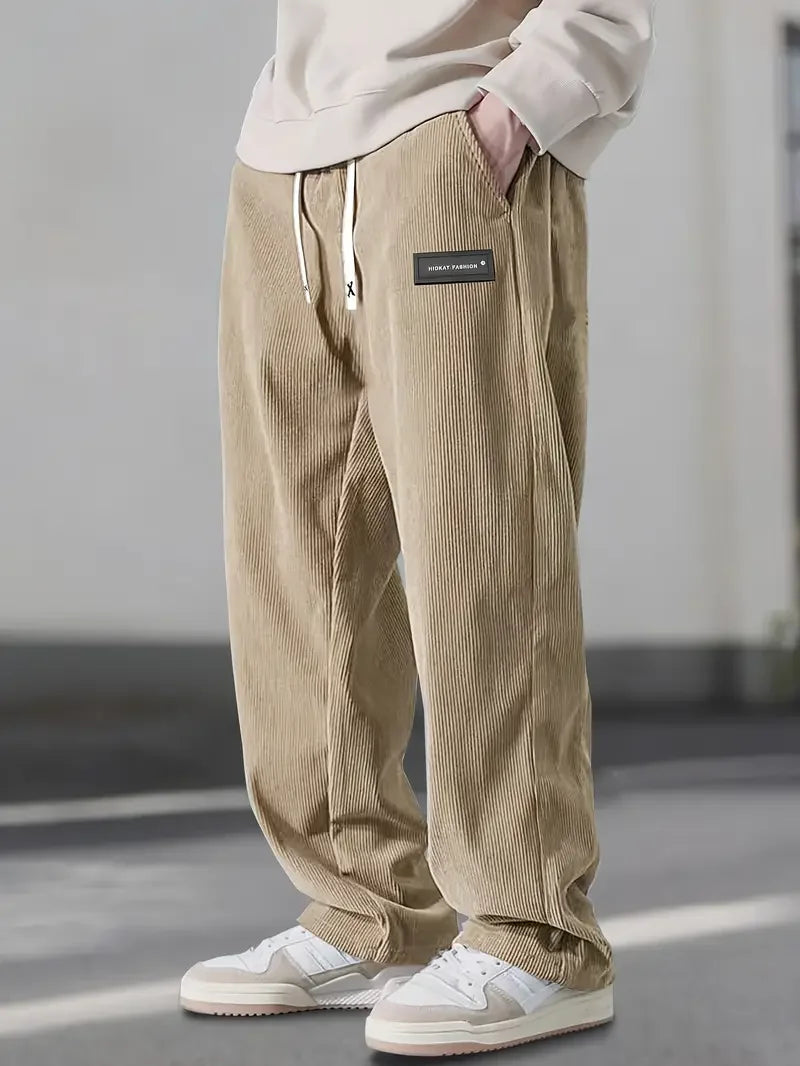 | PANTALON ÉLÉGANT EN VELOURS CÔTELÉ