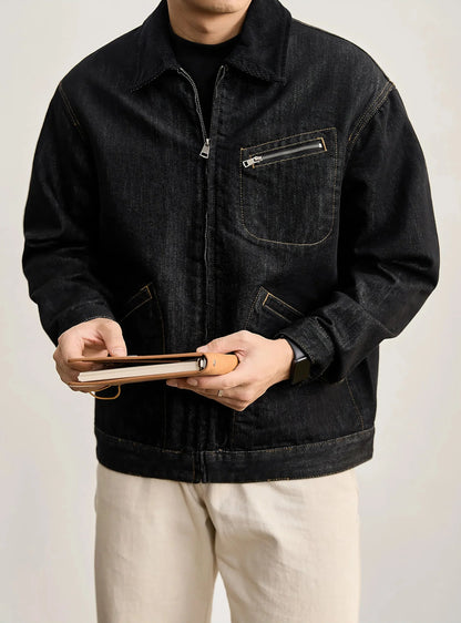 Chaqueta Vaquera Casual Holgada Leonardo
