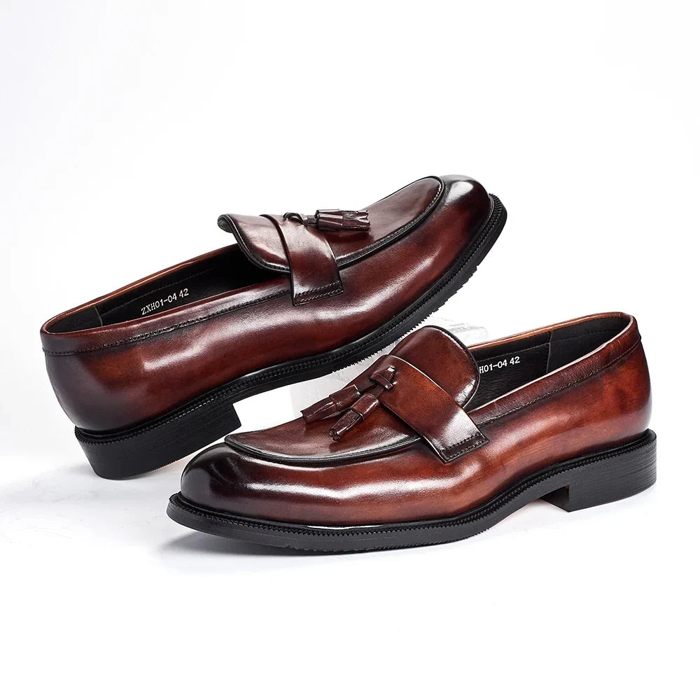 Zapatos de Lujo Slip-On Clásicos Leonardo
