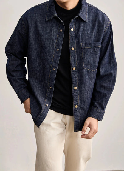 Chaqueta Clásica de Algodón y Lino Leonardo