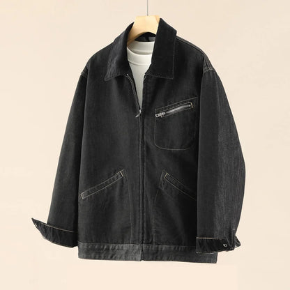 Chaqueta Vaquera Casual Holgada Leonardo