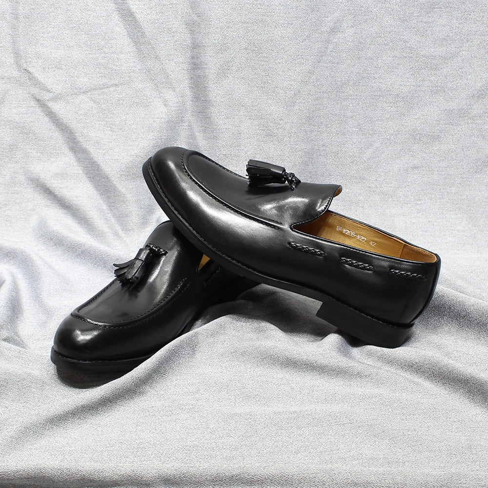 Mocasines con Borlas Estilo Italiano Leonardo