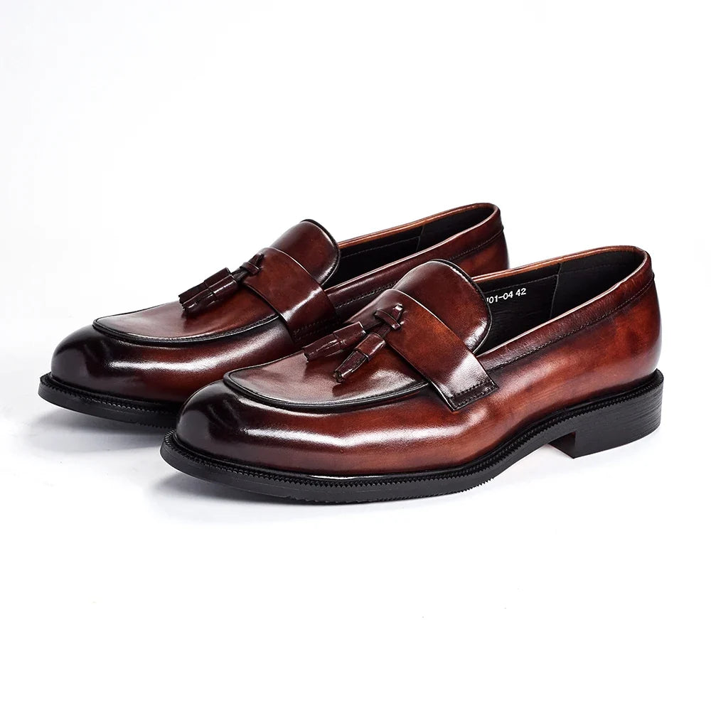 Zapatos de Lujo Slip-On Clásicos Leonardo