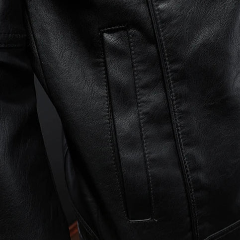 | VESTE EN CUIR MODERNE RIDER