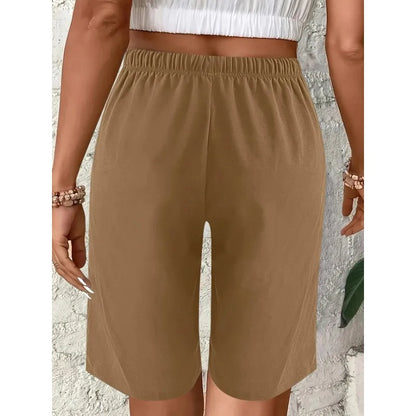 | Short Talla Élastique Décontracté Lina