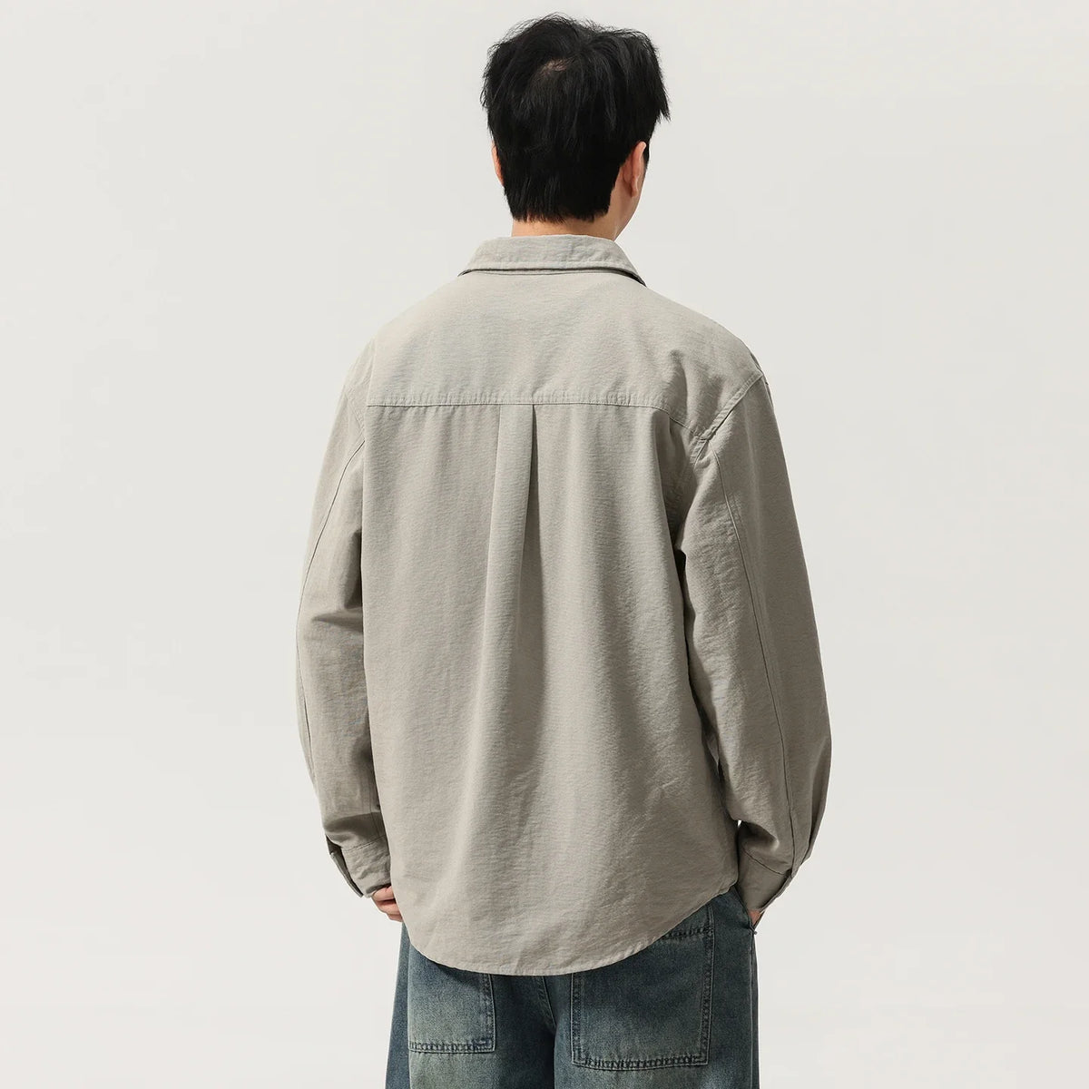 Chaqueta Streetwear Gris Leonardo