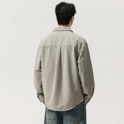 Chaqueta Streetwear Gris Leonardo