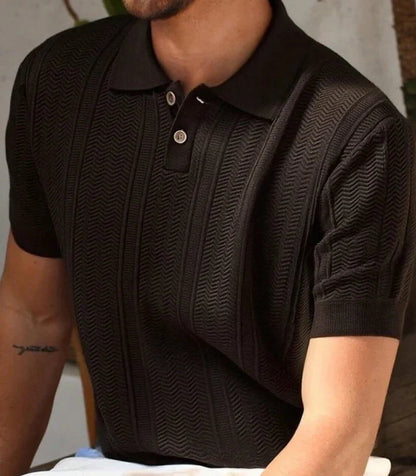 Polo de Golf de Verano con Cuello Polo