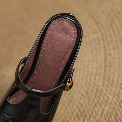 Riza | Mules Entrelazadas con Correa