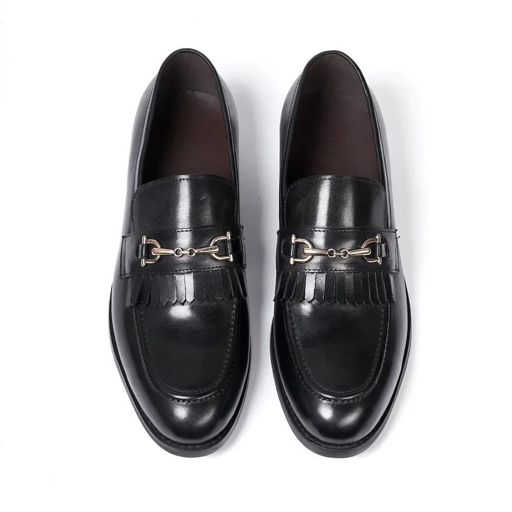 Zapatos de Cuero Clásicos para Boda Leonardo