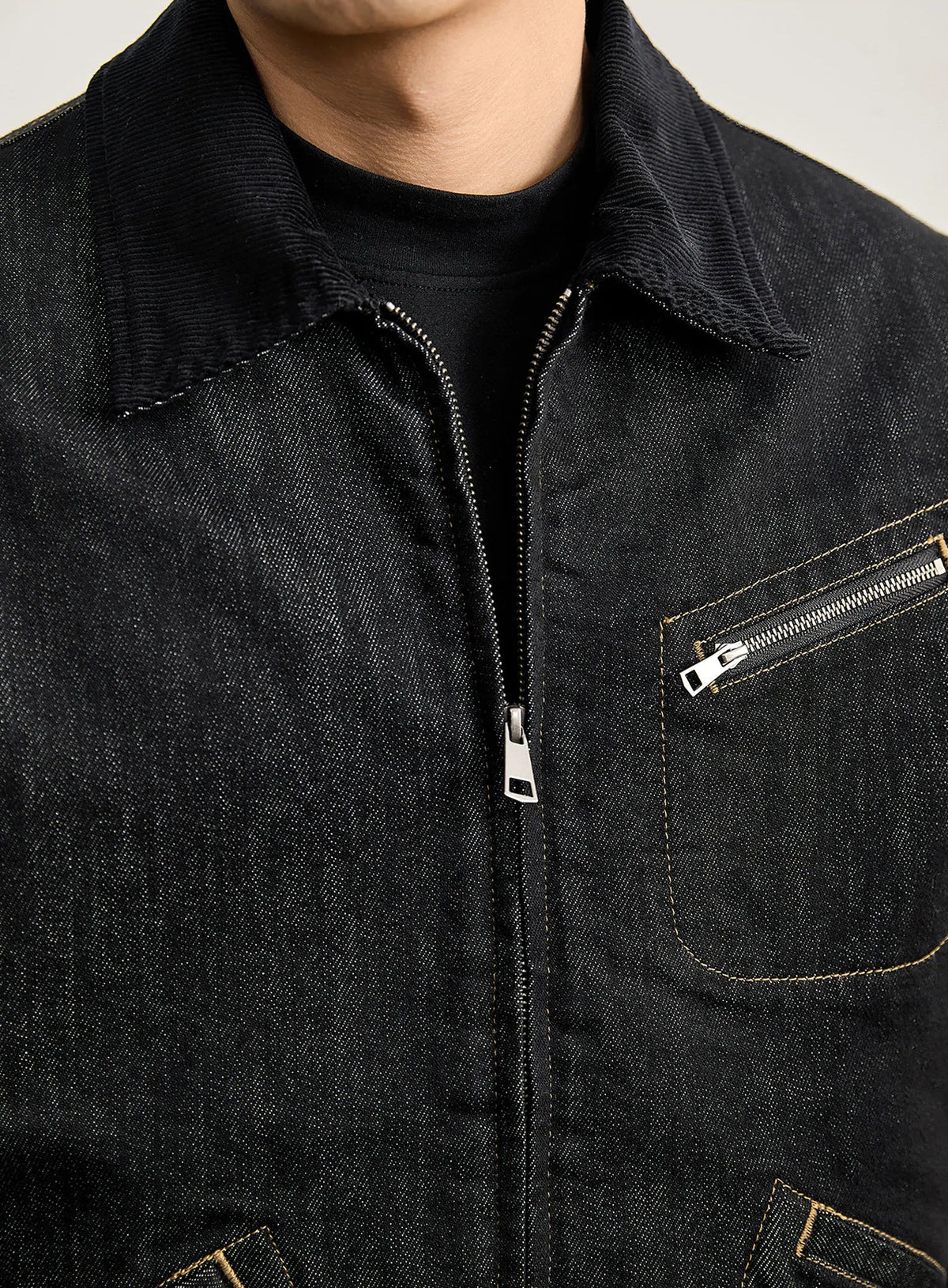 Chaqueta Vaquera Casual Holgada Leonardo