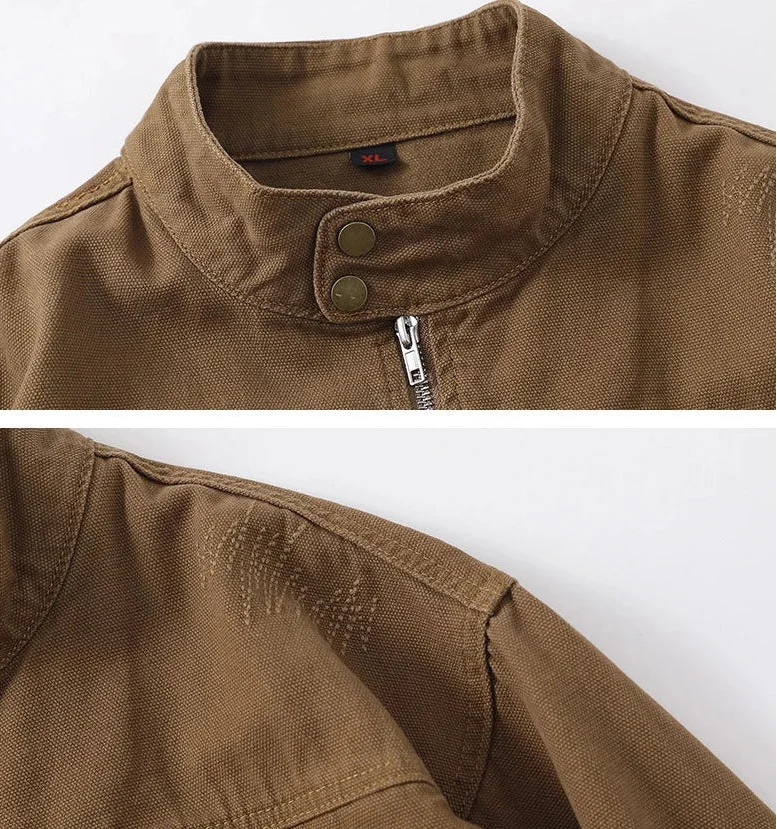 Chaqueta de Algodón Puro Primavera/Otoño Leonardo