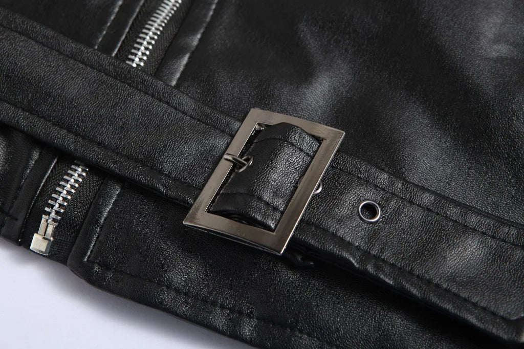 | VESTE EN CUIR POUR HOMME CLASSIQUE