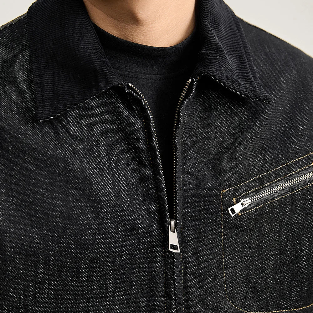 Chaqueta Vaquera Casual Holgada Leonardo