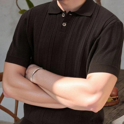 Polo de Golf de Verano con Cuello Polo