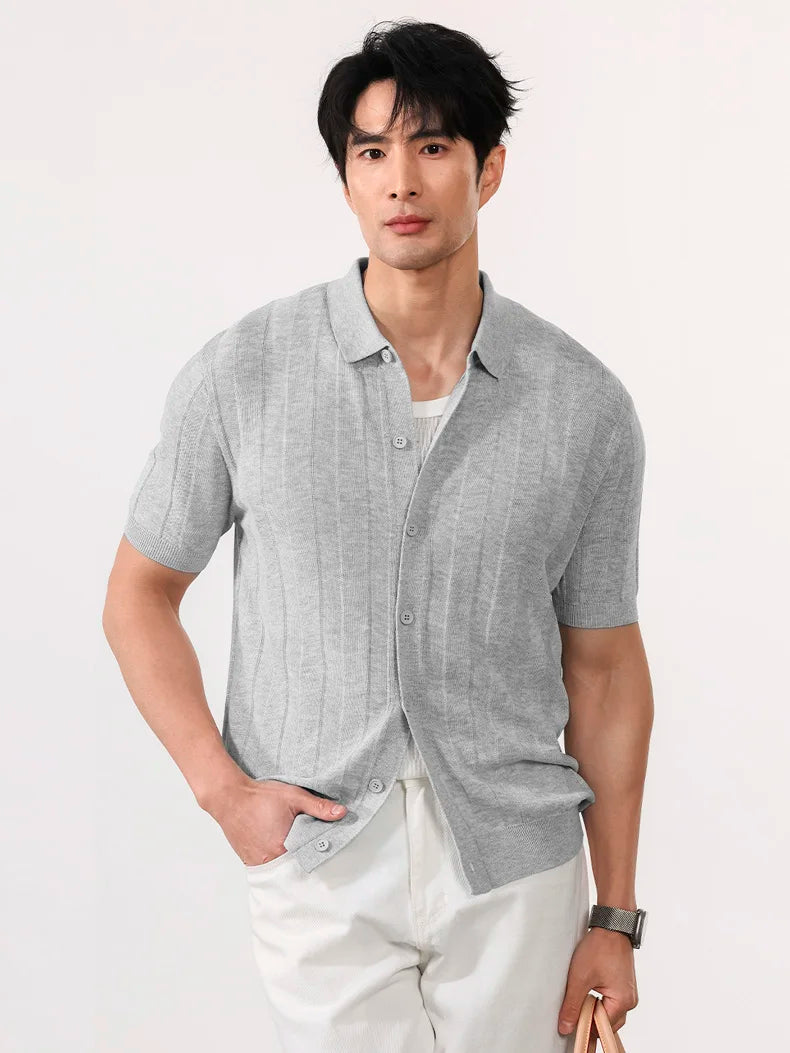 Polo Vintage de Verano Estilo Gentleman