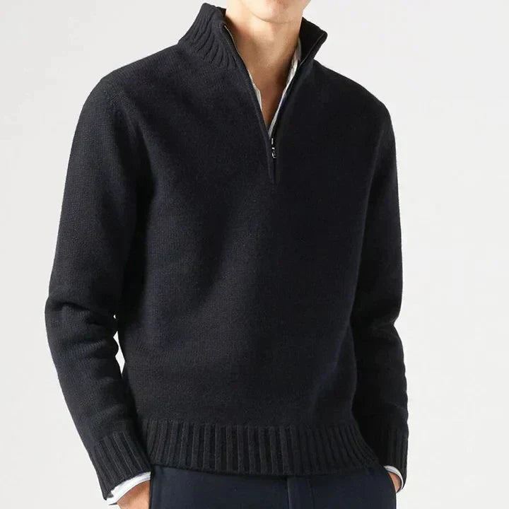 | DOLCEVITA EN LAINE AVEC ZIP POUR HOMME