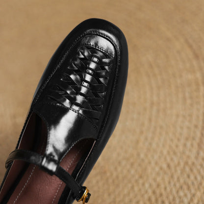 Riza | Mules Entrelazadas con Correa