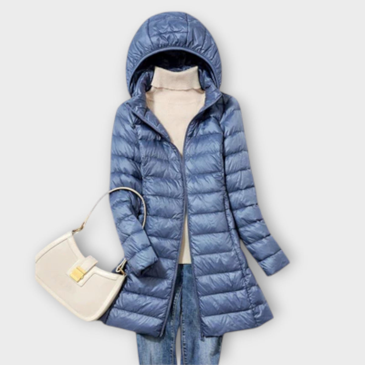 Annika - Abrigo de invierno ultraligero y resistente al agua