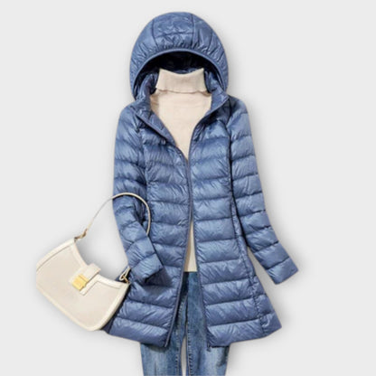 Annika - Abrigo de invierno ultraligero y resistente al agua