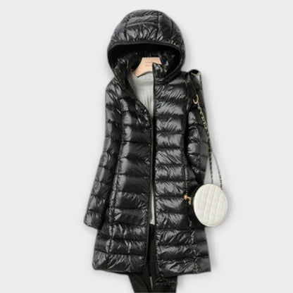 Annika - Abrigo de invierno ultraligero y resistente al agua