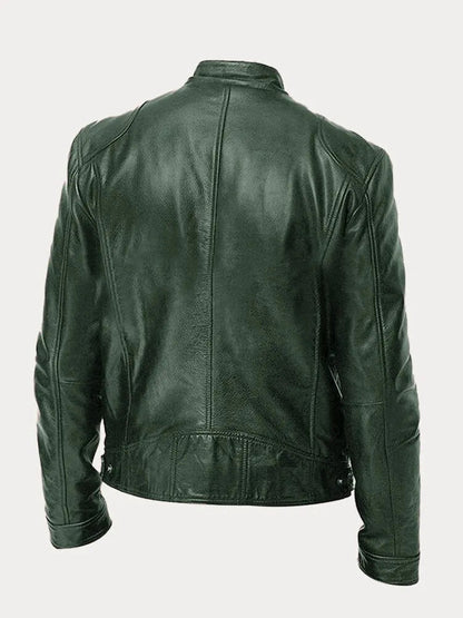 | VESTE DÉCONTRACTÉE EN CUIR