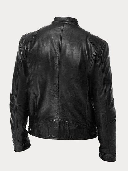 | VESTE DÉCONTRACTÉE EN CUIR