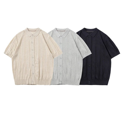 Polo Vintage de Verano Estilo Gentleman
