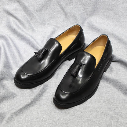 Mocasines con Borlas Estilo Italiano Leonardo