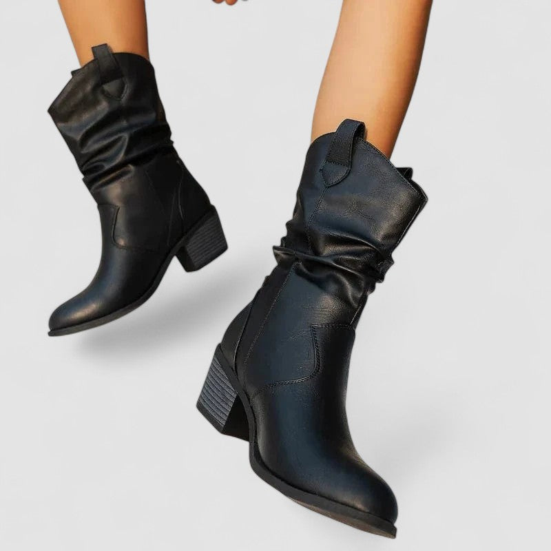 | Bottes en cuero orthopédique Vivian