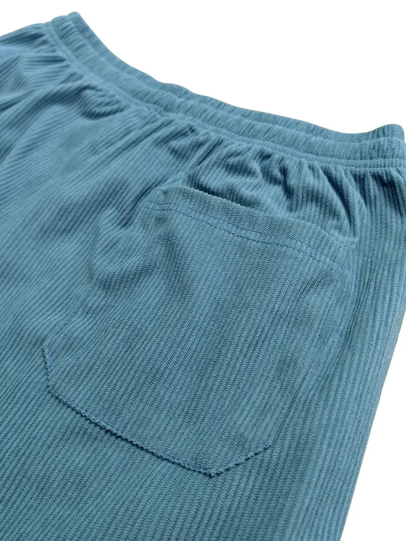 | PANTALON ÉLÉGANT EN VELOURS CÔTELÉ