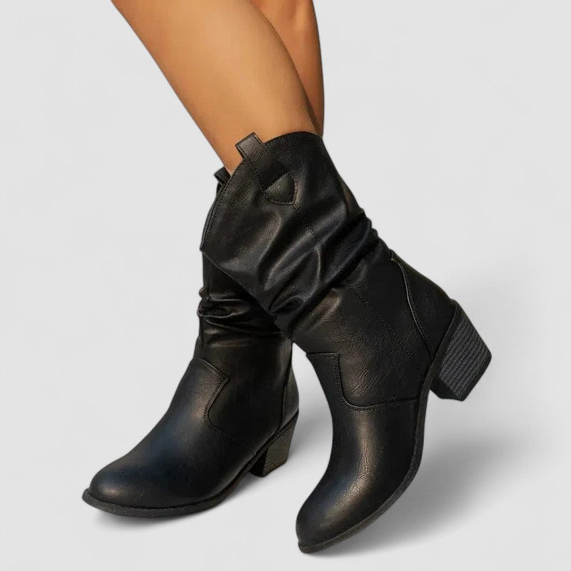 | Bottes en cuero orthopédique Vivian