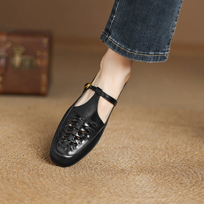 Riza | Mules Entrelazadas con Correa