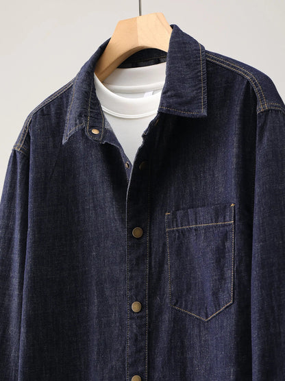 Chaqueta Clásica de Algodón y Lino Leonardo