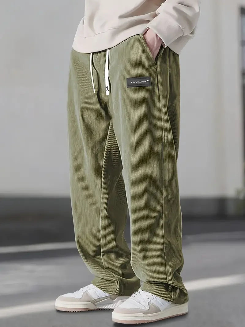| PANTALON ÉLÉGANT EN VELOURS CÔTELÉ