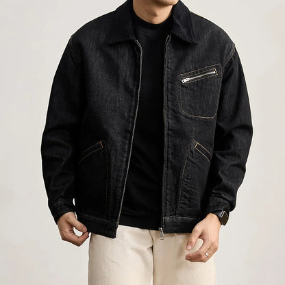 Chaqueta Vaquera Casual Holgada Leonardo