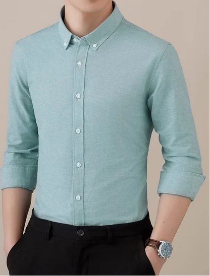 Camisa Formal de Algodón de Manga Larga SAFARI