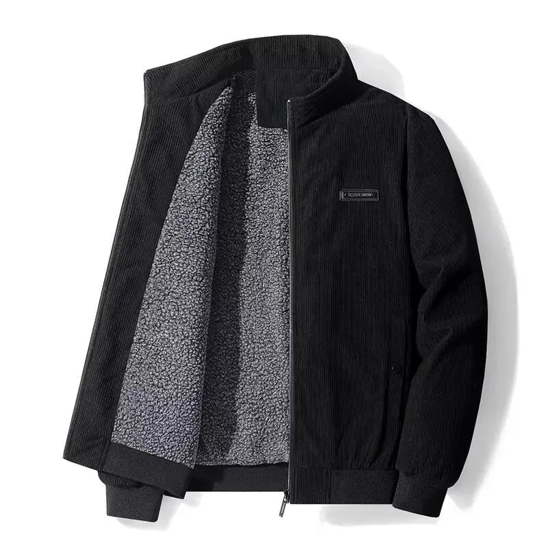 | VESTE EN CORDUROY AVEC DOUBLURE EN POLAIRE
