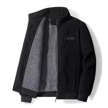 | VESTE EN CORDUROY AVEC DOUBLURE EN POLAIRE