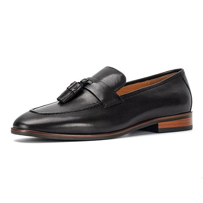 Mocasines Italianos de Cuero Genuino Leonardo