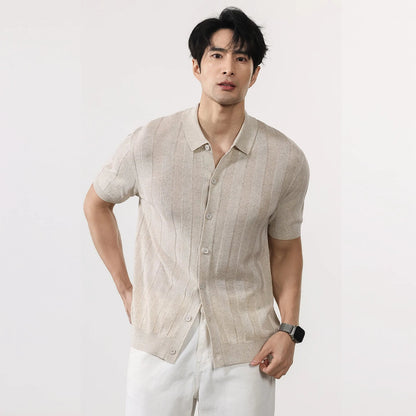 Polo Vintage de Verano Estilo Gentleman