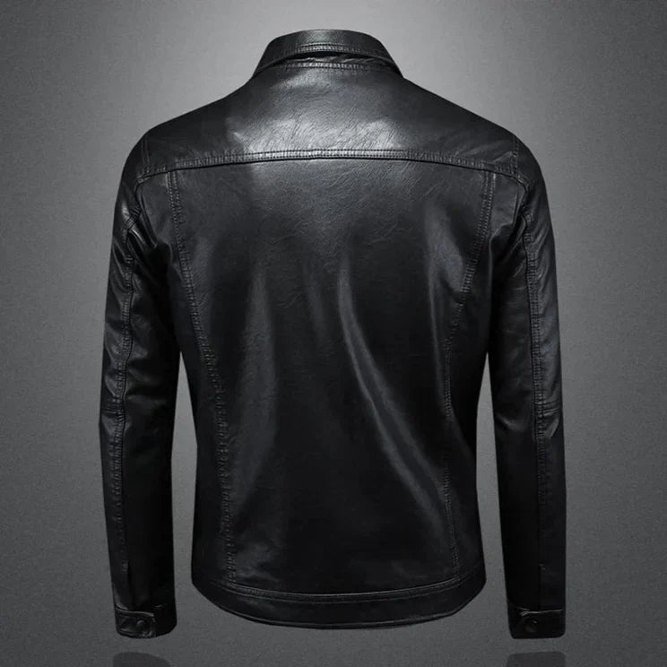 | VESTE EN CUIR MODERNE RIDER