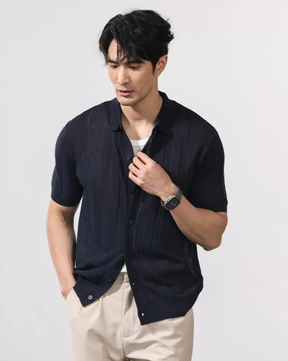 Polo Vintage de Verano Estilo Gentleman