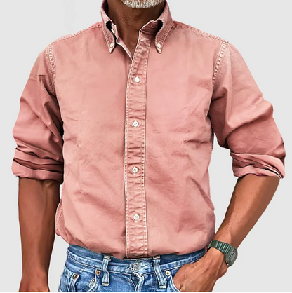 | CHEMISE À MANCHES LONGUES ANTI-PLIS POUR HOMME