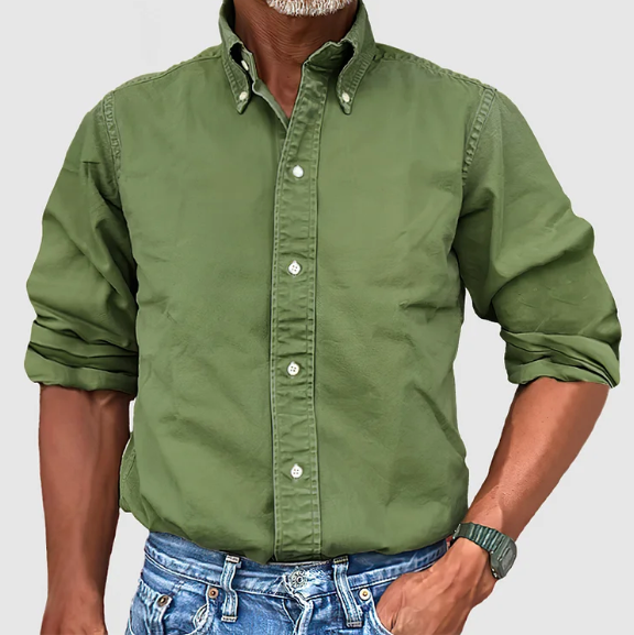 | CHEMISE À MANCHES LONGUES ANTI-PLIS POUR HOMME