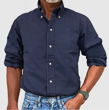 | CHEMISE À MANCHES LONGUES ANTI-PLIS POUR HOMME