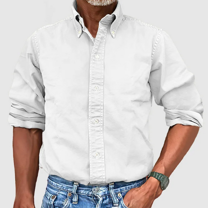 | CHEMISE À MANCHES LONGUES ANTI-PLIS POUR HOMME