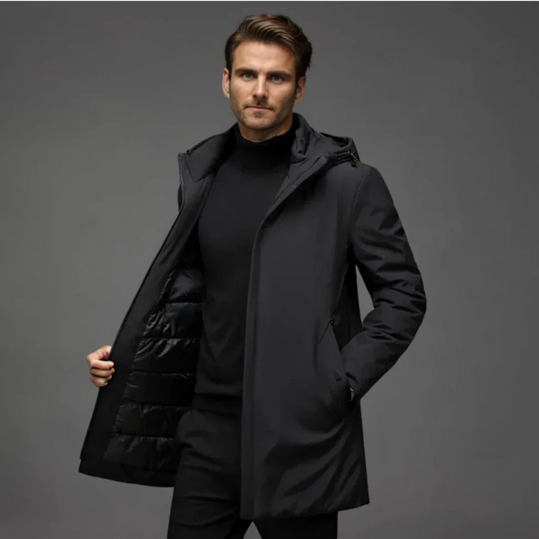Valnor | Chaqueta de Invierno Elegante y Estructurada para Hombre