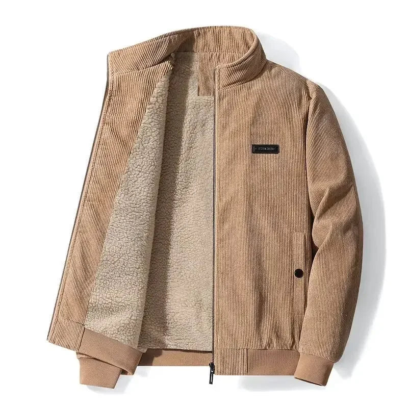 | VESTE EN CORDUROY AVEC DOUBLURE EN POLAIRE